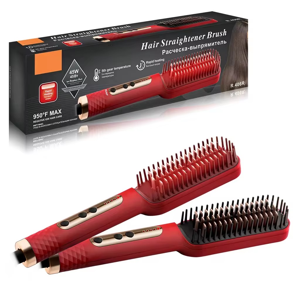 Cepillo Alisador Eléctrico ledi