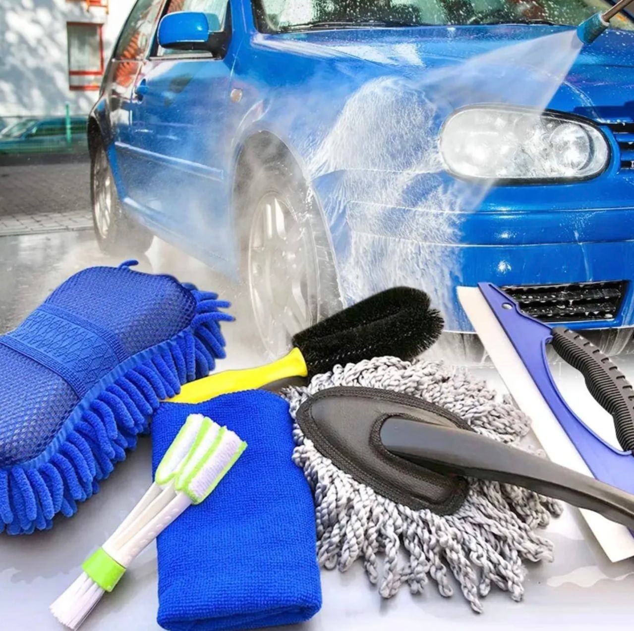 Kit de Limpieza p/ vehículo 7PCS