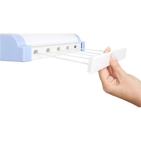 Tendedero Retráctil  de 5 Cuerdas - Blanco